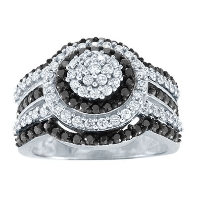 1 CTW Diamond Engagement Ring in 10KT White Gold