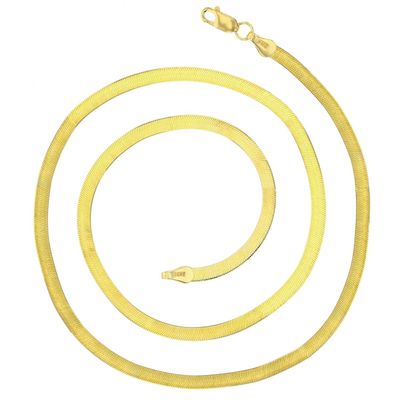14KT Yellow Gold 18" 2.8MM Herringbone Chain