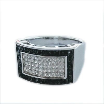 Luxe Layers Sterling Silver and Cubic Zirconia Ring