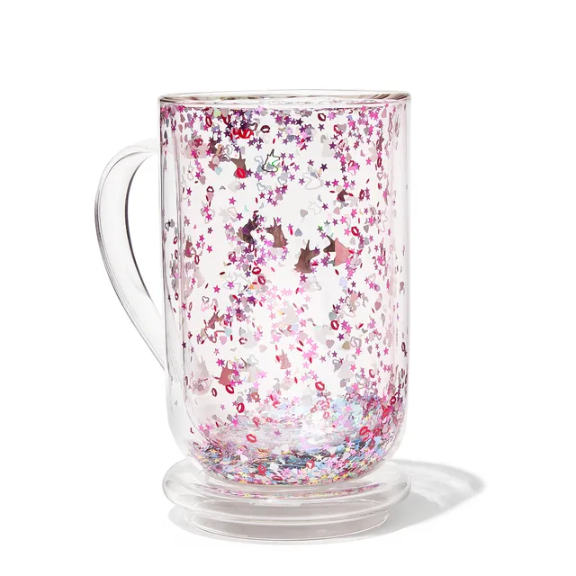 EVERGREEN TASSE VERRE FLEUR D'ÉTÉ