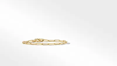 Chain Link Bracelet 18K Yellow Gold