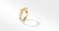 Streamline® Signet Ring 18K Yellow Gold