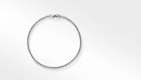 Box Chain Bracelet Sterling Silver, 2.7mm