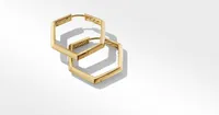 Carlyle Hoop Earrings in 18K Yellow Gold