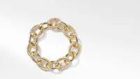 Oval Link Chain Bracelet in 18K Yellow Gold