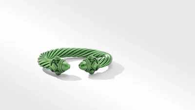 Renaissance Bracelet in Forest Green Aluminum