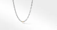 DY Madison® Chain Necklace Sterling Silver with 18K Yellow Gold