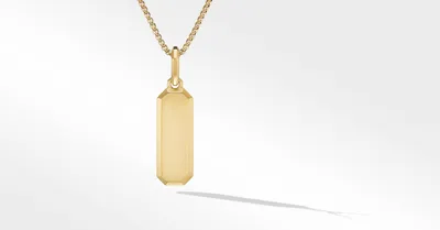 Streamline® Amulet in 18K Yellow Gold