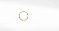 DY Unity Cable Band Ring 18K Yellow Gold