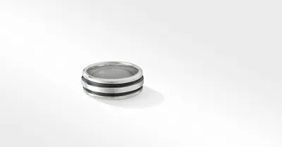 Deco Band Ring Sterling Silver