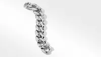 Cable Edge™ Curb Chain Bracelet Recycled Sterling Silver