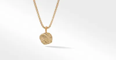 Aries Amulet in 18K Yellow Gold