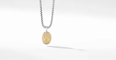 Petrvs® Bee Amulet in Sterling Silver with 18K Yellow Gold