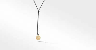 DY Elements® NYC Pendant Necklace in 18K Yellow Gold with Diamonds