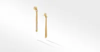 Angelika™ Drop Earrings in 18K Yellow Gold with Pavé Diamonds