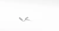 Cable Collectibles® Bar Stud Earrings in 18K Gold with Pavé Diamonds