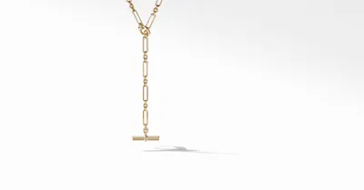 Lexington Necklace in 18K Yellow Gold with Pavé Diamonds