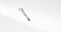 Cable Bottle Opener in Sterling Silver with Stainless Steel