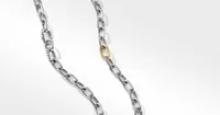 DY Madison® Chain Necklace Sterling Silver with 18K Yellow Gold