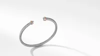 Cable Classics Bracelet Sterling Silver with 18K Rose Gold