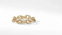 Oval Link Chain Bracelet in 18K Yellow Gold