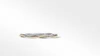 Petite Infinity Bracelet Sterling Silver with 14K Yellow Gold