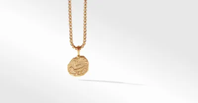 Scorpio Amulet in 18K Yellow Gold