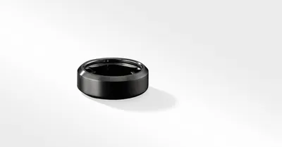 Streamline® Beveled Band Ring Titanium