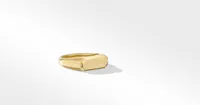 Streamline® Signet Ring 18K Yellow Gold