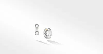 DY Mercer™ Micro Hoop Earrings in Sterling Silver