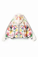 Sudadera oversize mariposa