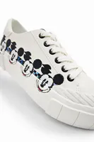 Sneakers plataforma Mickey Mouse