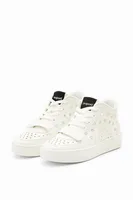 Baskets montantes perforations