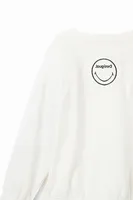 Sudadera Smiley® flores