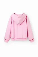 Sudadera lentejuelas Pantera Rosa