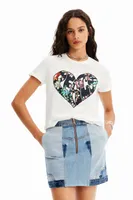Minijupe jean upcycling
