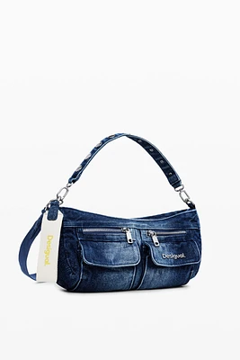 Bolsa de ombro jeans