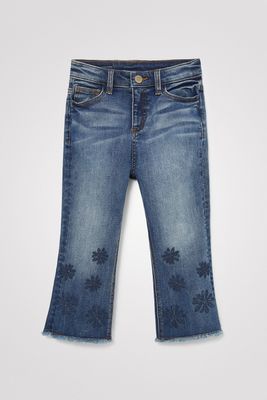 Jean flare cropped