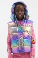 Gilet matelassé iridescent