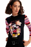 Camiseta patch Mickey Mouse