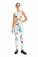 Haut de sport fleurs