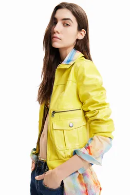 Veste rétro poches