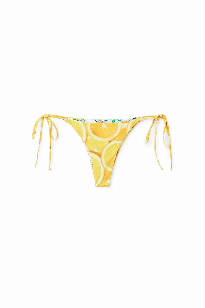 Bas de bikini réversible