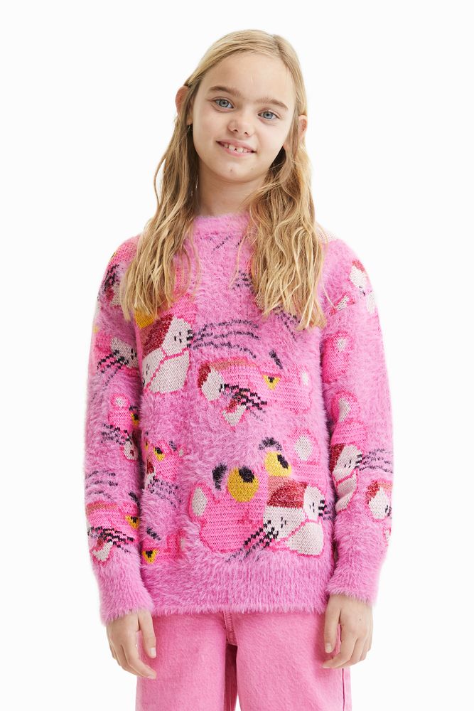 Pull oversize Pink Panther