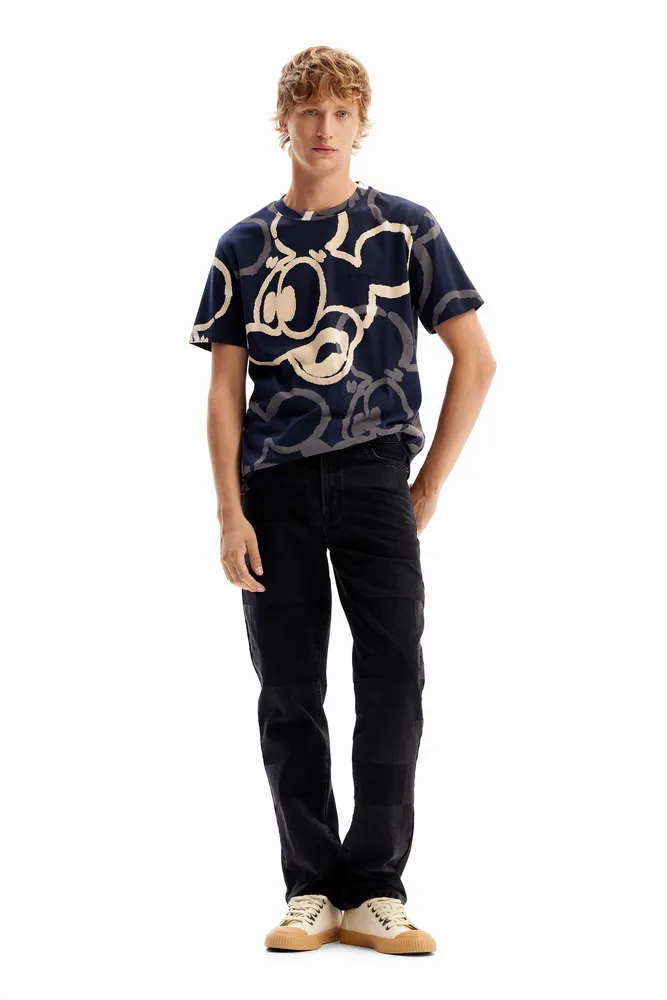 Camiseta arty Mickey Mouse