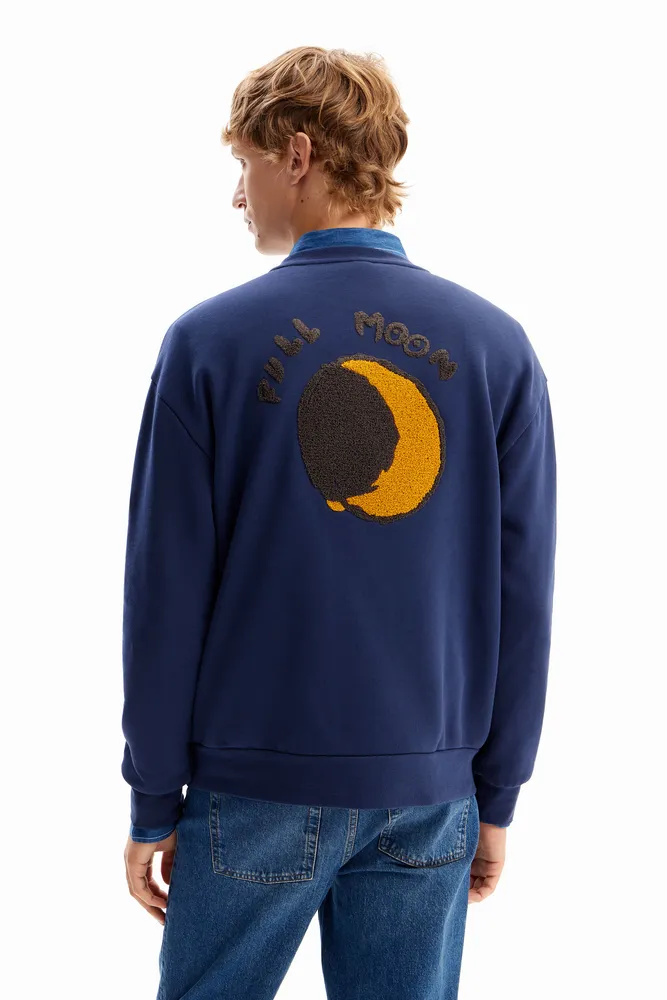 Sudadera flor luna