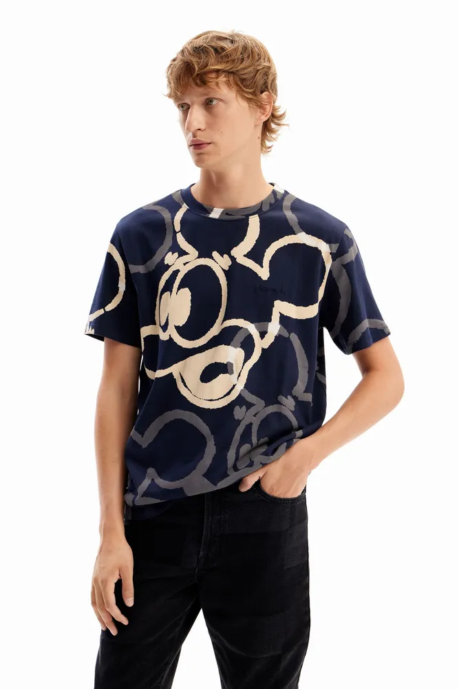 Camiseta arty Mickey Mouse