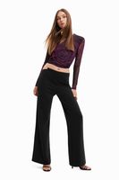 Pantalon découpe chaîne
