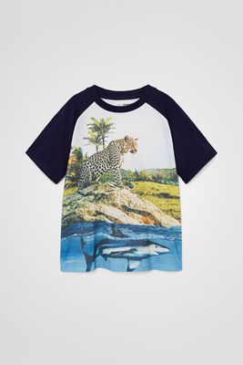T-shirt léopard