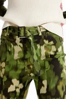 Pantalón Flare camo